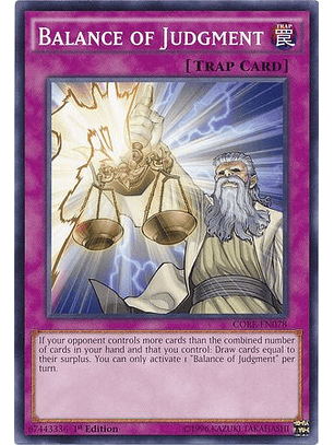 Balance of Judgment - CORE-EN078 - Common