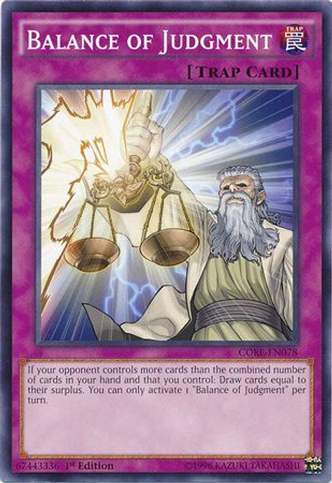 Balance of Judgment - CORE-EN078 - Common