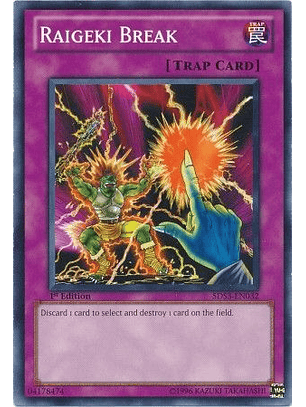 Raigeki Break - 5DS3-EN032 - Common (jugada)