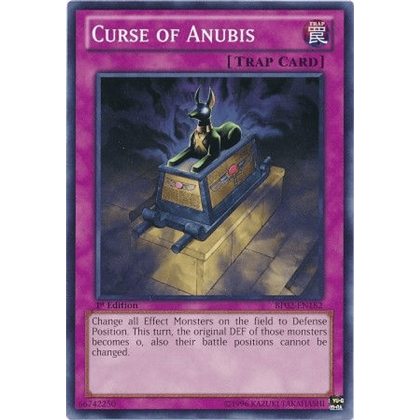 Curse of Anubis - BP02-EN182 - Common (jugada)