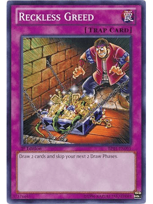 Reckless Greed - BP01-EN095 - Common (frances)