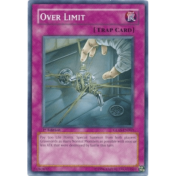 Over Limit - GLAS-EN063 - Common