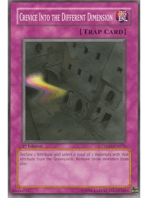 Crevice Into the Different Dimension - TSHD-EN078 - Common
