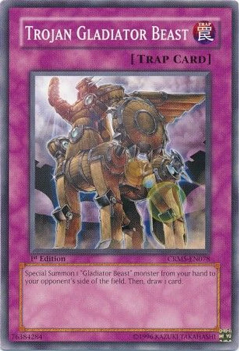 Trojan Gladiator Beast - CRMS-EN078 - Common