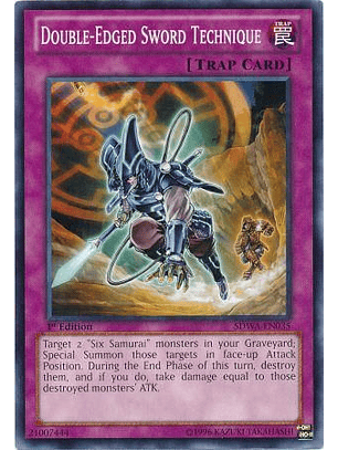 Double-Edged Sword Technique - SDWA-EN035 - Common 