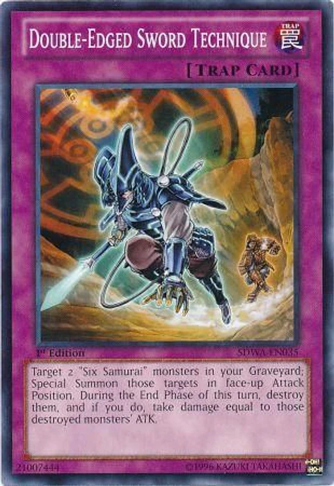 Double-Edged Sword Technique - SDWA-EN035 - Common 