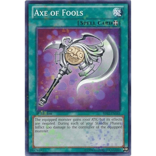 Axe of Fools - BP02-EN161 - Mosaic Rare 
