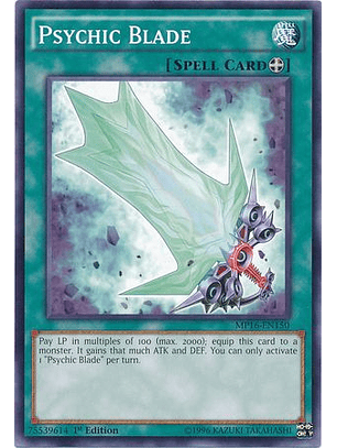 Psychic Blade - MP16-EN150 - Common