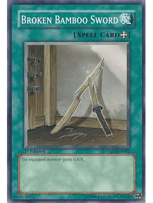 Broken Bamboo Sword - TAEV-EN062 - Common 