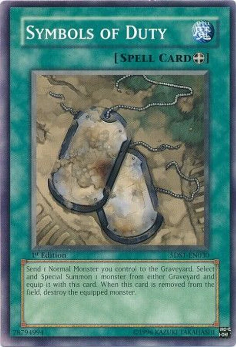 Symbols of Duty - 5DS1-EN030 - Common 