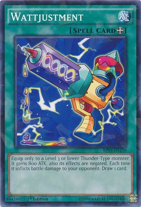 Wattjustment - BP03-EN170 - Shatterfoil Rare