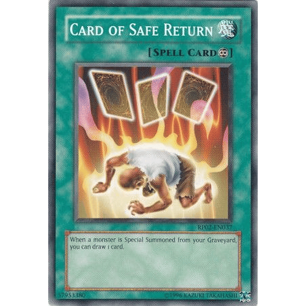 Card of Safe Return - RP02-EN037 - Common