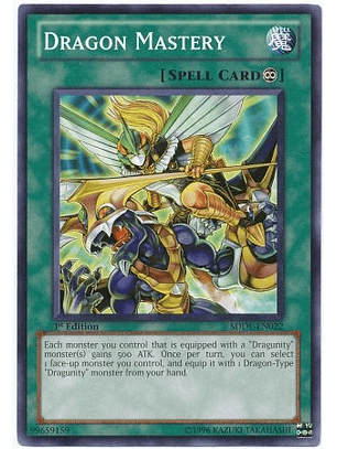 Dragon Mastery - SDDL-EN022 - Common 
