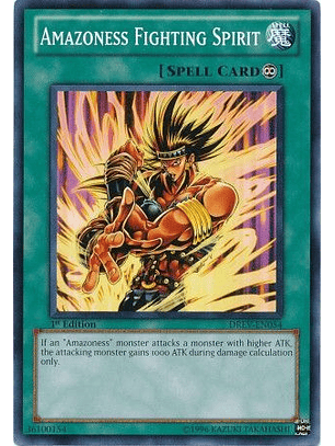 Amazoness Fighting Spirit - DREV-EN054 - Common