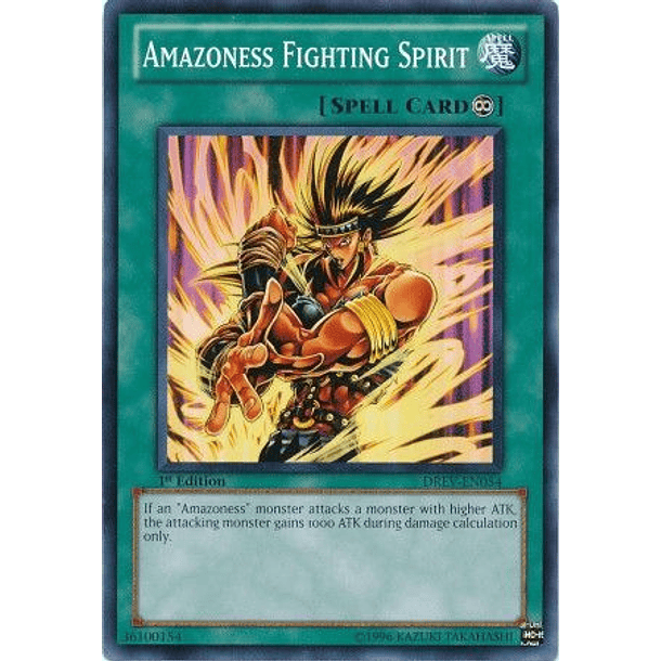 Amazoness Fighting Spirit - DREV-EN054 - Common