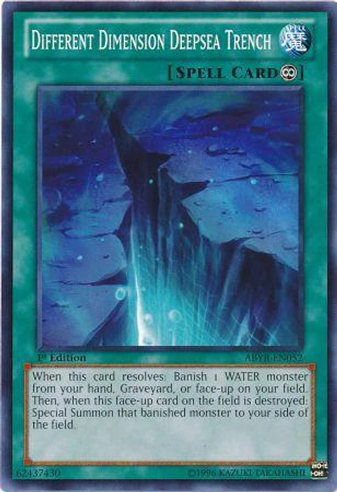 Different Dimension Deepsea Trench - ABYR-EN052 - Common (jugada)