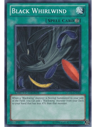 Black Whirlwind - GLD3-EN045 - Common