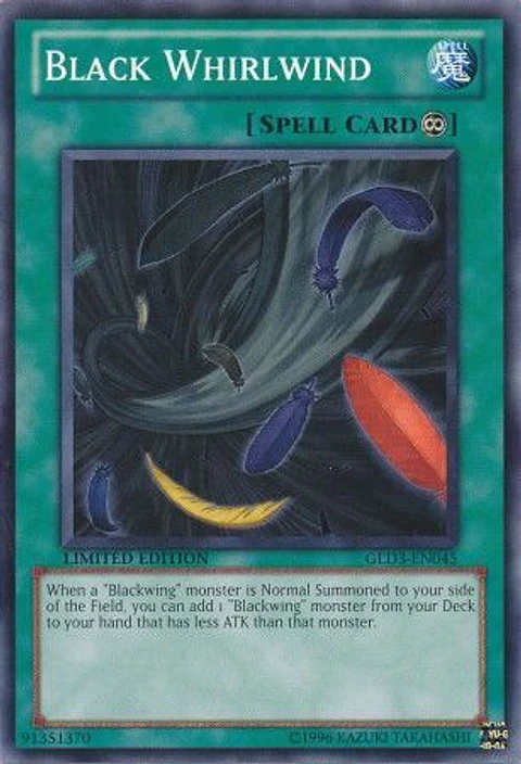Black Whirlwind - GLD3-EN045 - Common