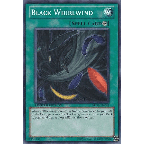 Black Whirlwind - GLD3-EN045 - Common
