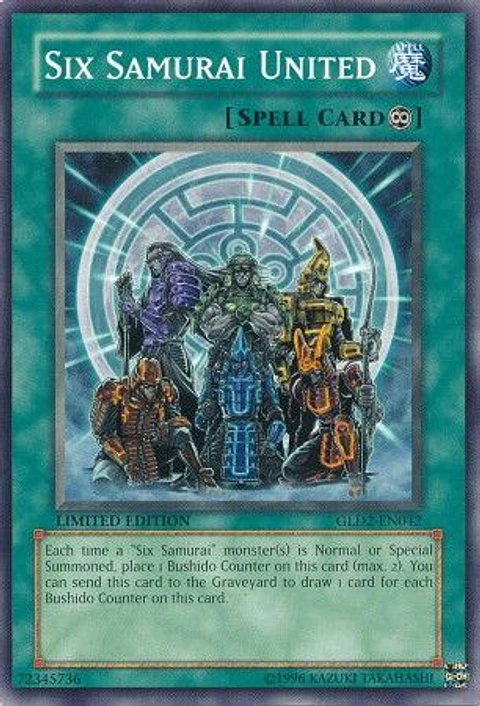 Six Samurai United - GLD2-EN042 - Common 