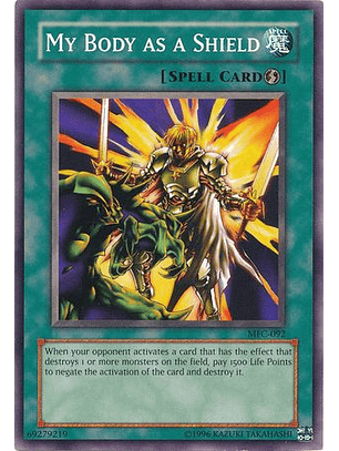 My Body as a Shield - MFC-092 - Common