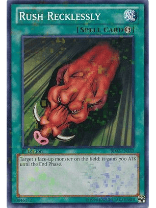 Rush Recklessly - BP02-EN133 - Mosaic Rare