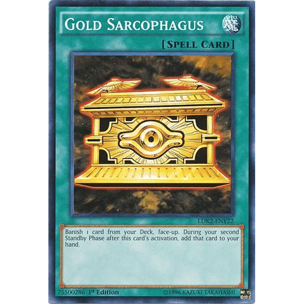 Gold Sarcophagus - LDK2-ENY22 - Common