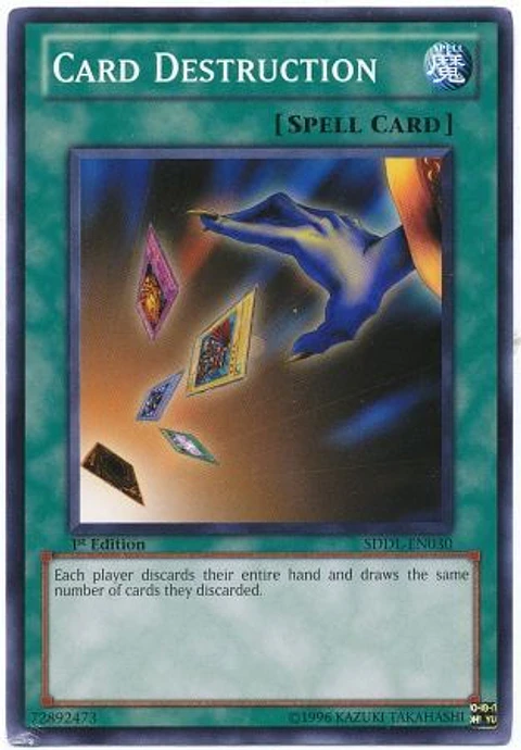 Card Destruction - SDDL-EN030 - Common