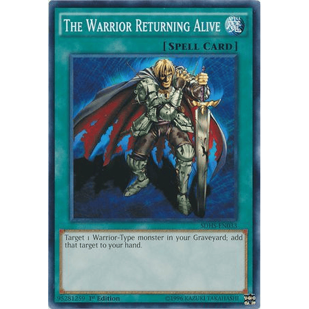The Warrior Returning Alive - SDHS-EN033 - Common