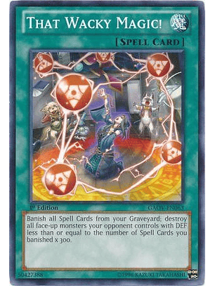 That Wacky Magic! - GAOV-EN063 - Common 