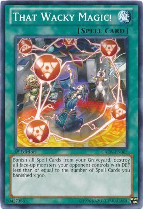 That Wacky Magic! - GAOV-EN063 - Common 