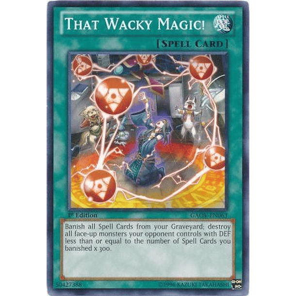 That Wacky Magic! - GAOV-EN063 - Common 
