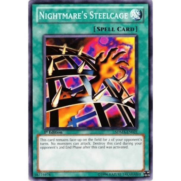 Nightmare's Steelcage - SDMA-EN021 - Common 