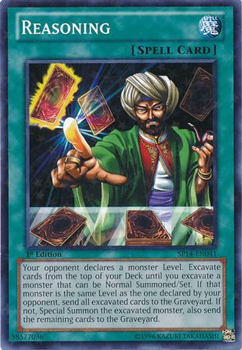Reasoning - SP14-EN041 - Starfoil Rare