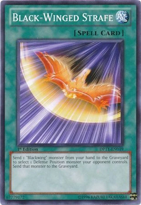 Black-Winged Strafe - DP11-EN019 - Common 