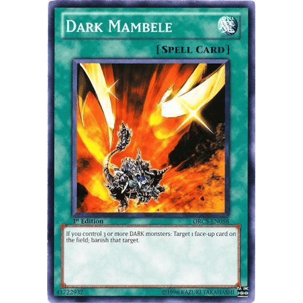 Dark Mambele - ORCS-EN058 - Common