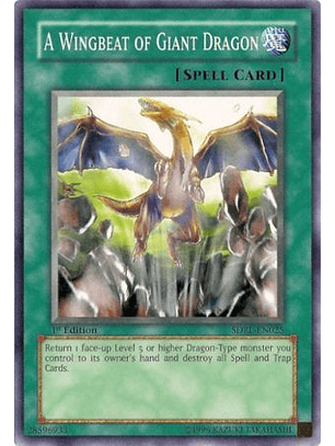 A Wingbeat of Giant Dragon - SDRL-EN025 - Common