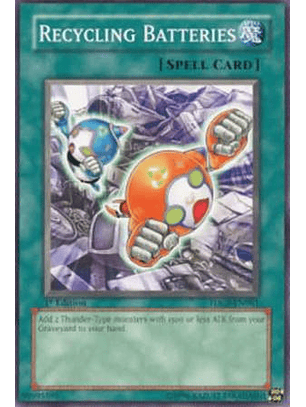 Recycling Batteries - TDGS-EN061 - Common