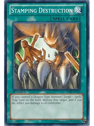 Stamping Destruction - SDBE-EN022 - Common