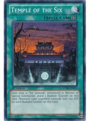 Temple of the Six - SDWA-EN031 - Common 