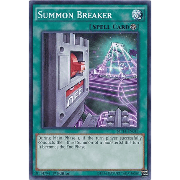 Summon Breaker - MP14-EN043 - Common 