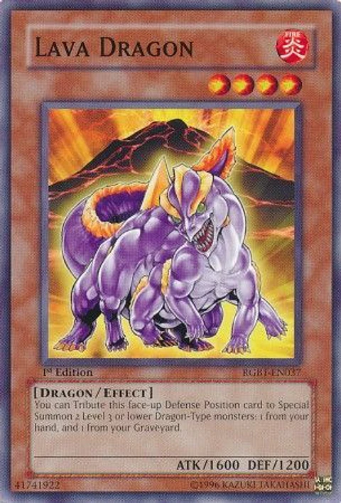 Lava Dragon - RGBT-EN037 - Common