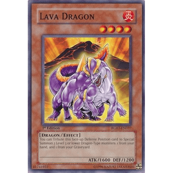 Lava Dragon - RGBT-EN037 - Common