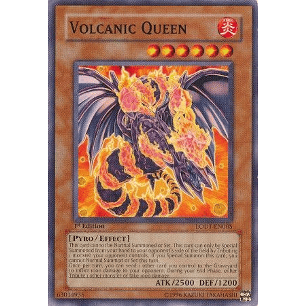 Volcanic Queen - LODT-EN005 - Common