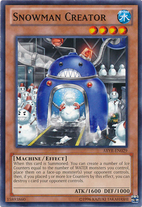Snowman Creator - ABYR-EN029 - Common