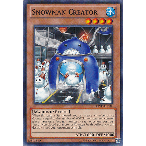 Snowman Creator - ABYR-EN029 - Common