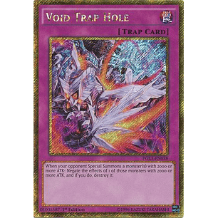 Void Trap Hole - PGL3-EN038 - Gold Secret Rare 