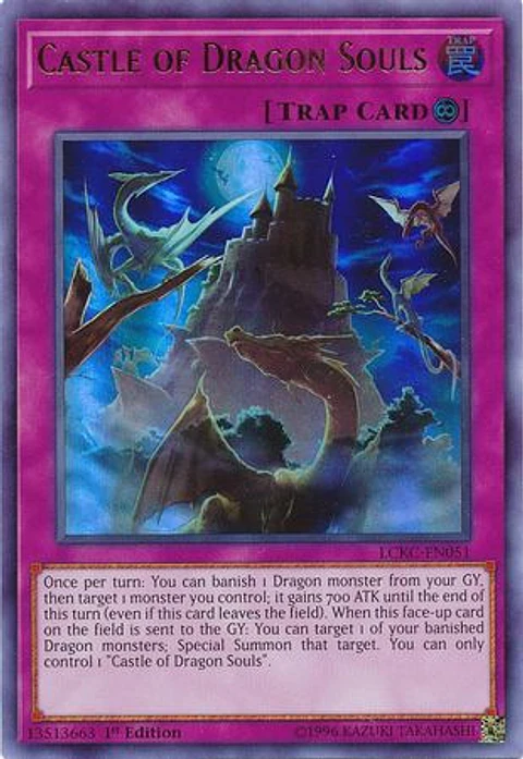 Castle of Dragon Souls - LCKC-EN051 - Ultra Rare