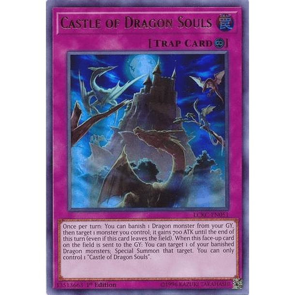 Castle of Dragon Souls - LCKC-EN051 - Ultra Rare