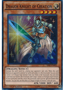 Dragon Knight of Creation - SR02-EN002 - Super Rare (español) 